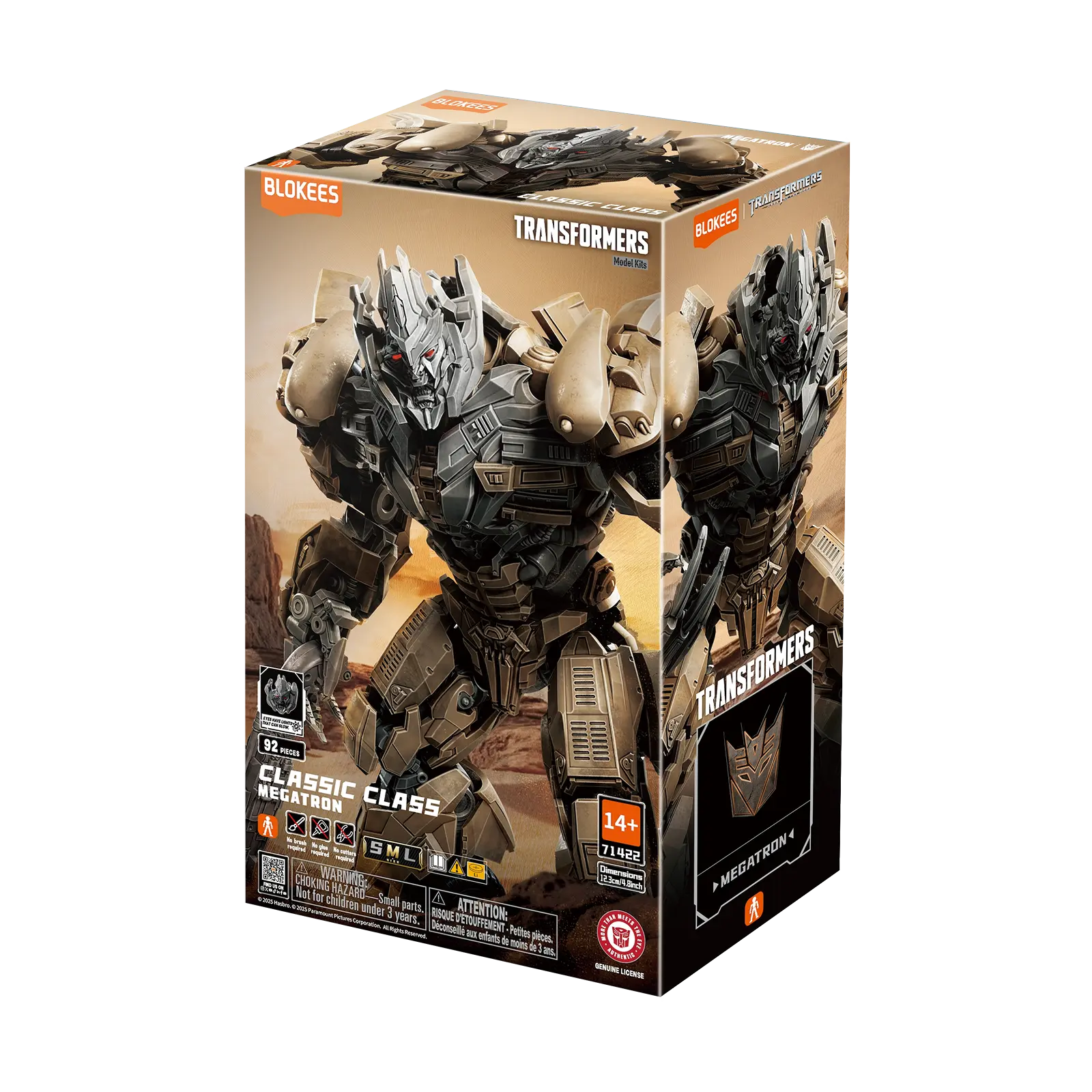 Blokees Transformers CC-22 Transformers: Dark of the Moon Megatron 71422