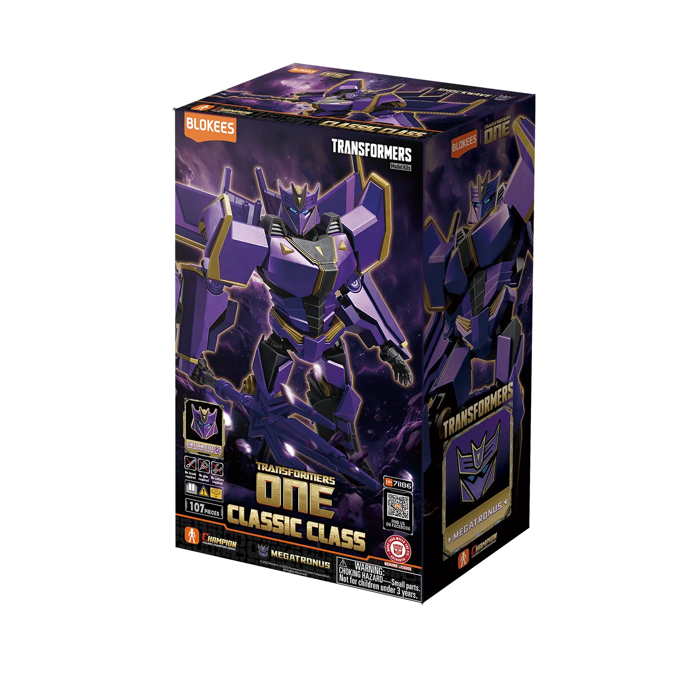 Blokees Transformers CC-20 Transformers ONE Megatronus 71186
