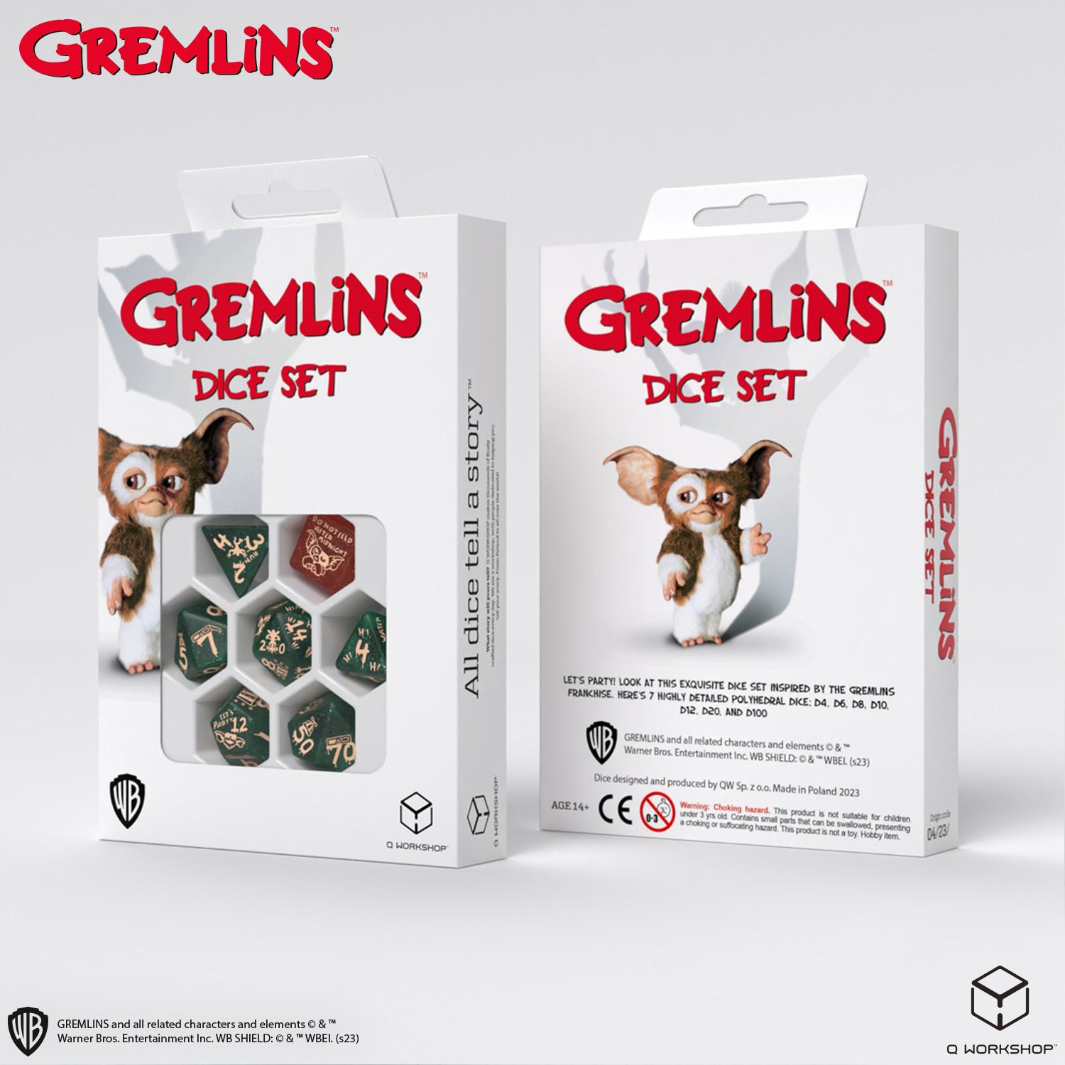 Q Workshop Gremlins Dice Set