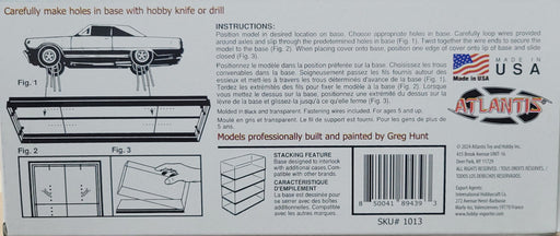 Atlantis Models 1013 1/25 Display Cse Standard Base - Hobby City NZ (8950411624685)