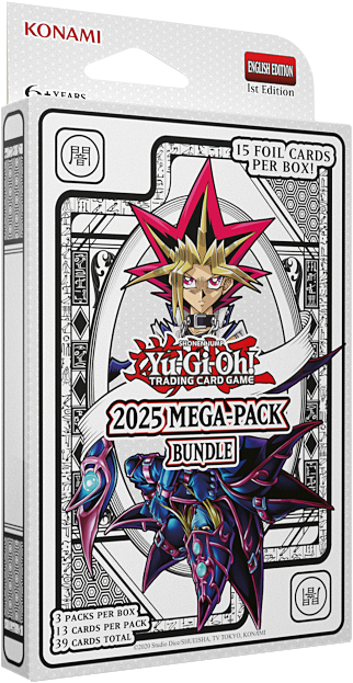 Konami Yu-Gi-Oh! 2025 Mega Pack Booster 3-Pack Tuckbox