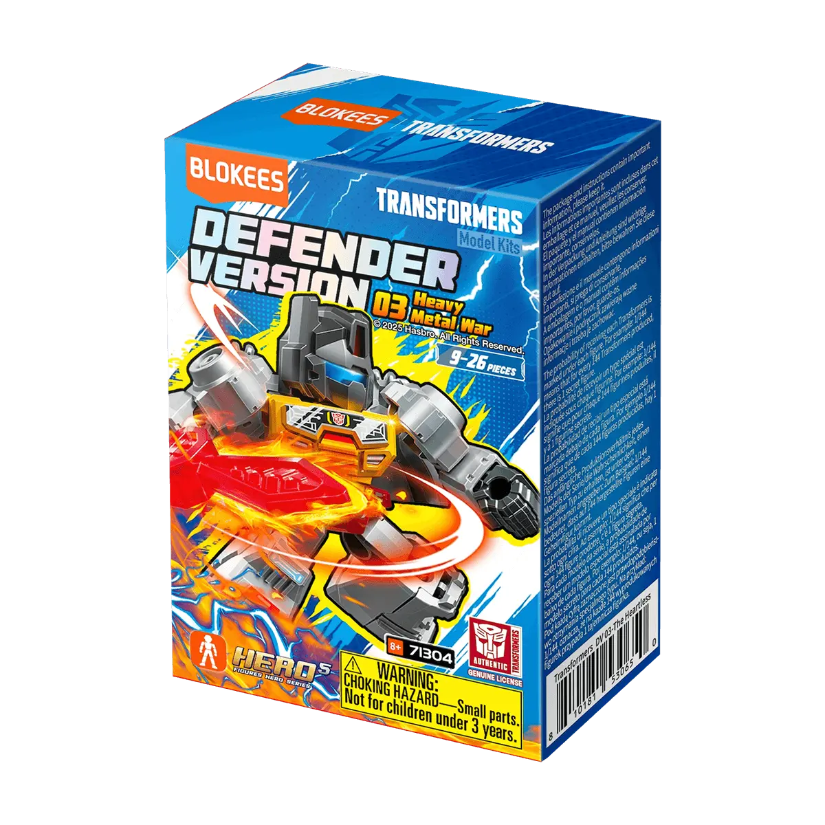 Blokees Transformers DV-03 Heavy Metal War 71304