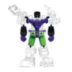 Blokees Transformers DV Devastator Combining Accessory 71305