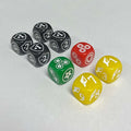 Thai Cards 20mm Flesh and Blood Dice Set 8pc (Opaque)