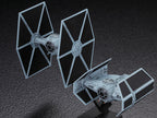 Bandai Star Wars WARS VEHICLE MODEL 007 TIE ADVANCED x 1 & FIGHTER SET (2)