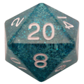 MDG Mega Acrylic d20: Ethereal Light Blue