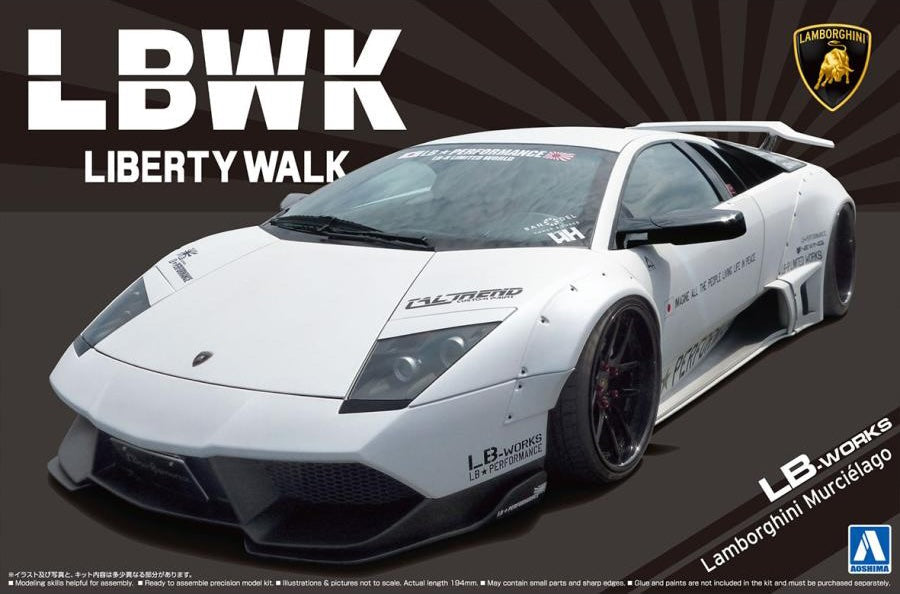 Aoshima 5992 1/24 LB Works Lamborghini Murcielago Limited 20 Ver.1