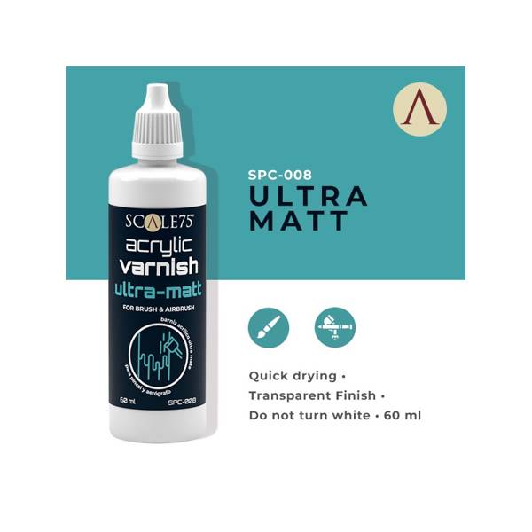 Scale 75 SPC-008 Accessories Varnish Ultra-Matt 60ml (9210260816109)
