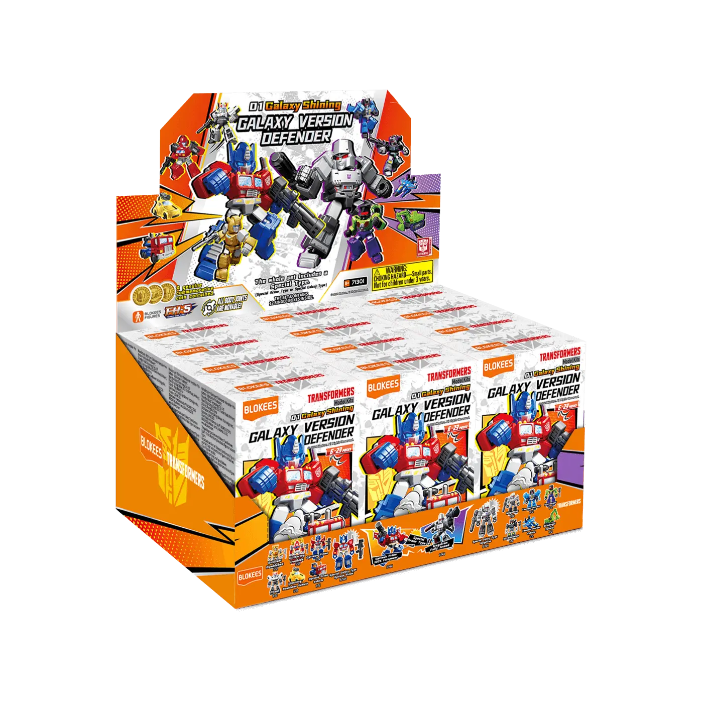 Blokees Transformers DV-01 Shattered Alliance 71301
