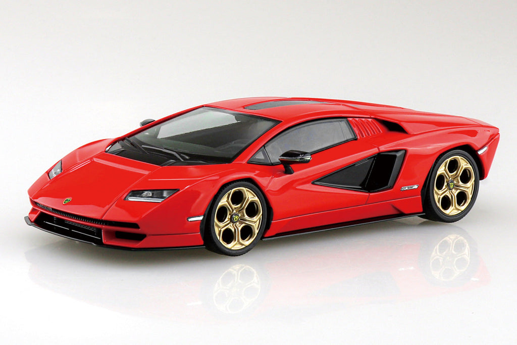 Aoshima 1/32 SNAP LAMBORGHINI Countach LPI 800-4 (Red) (2)