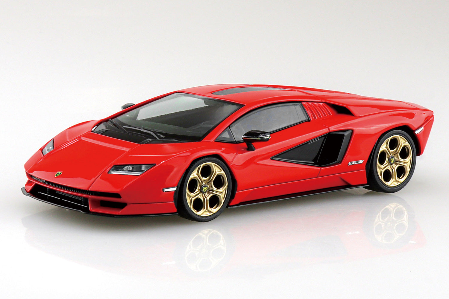 Aoshima 1/32 SNAP LAMBORGHINI Countach LPI 800-4 (Red) (2)