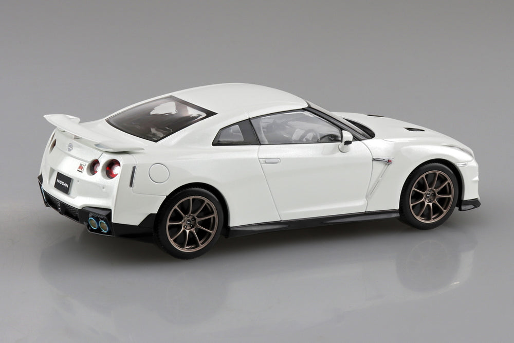 Aoshima 1/32 SNAP NISSAN R35 NISSAN GT-R 2024 (Brilliant White (3)
