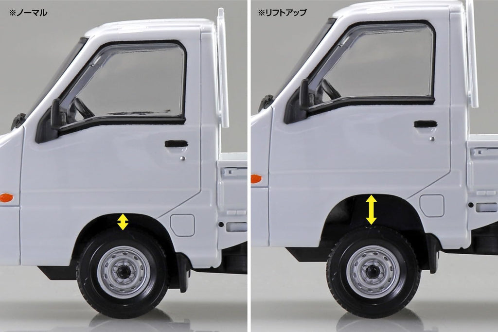 Aoshima 1/32 SNAP SUBARU Sambar Truck (Frost White) (7)
