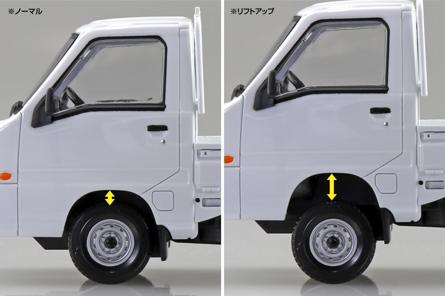 Aoshima 1/32 SNAP SUBARU Sambar Truck (Frost White) (7)