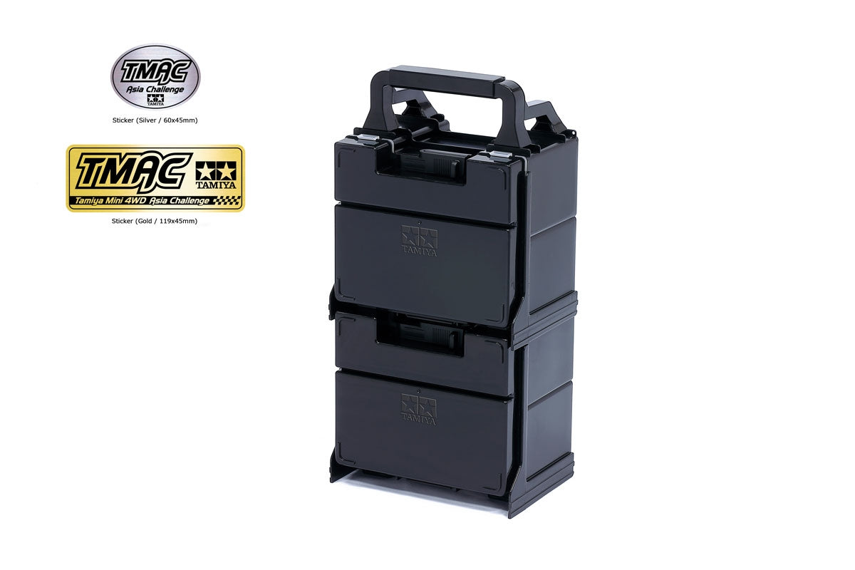Tamiya 95671 1/350 Mini 4WD Portable Pit Black TM (8872637169901)