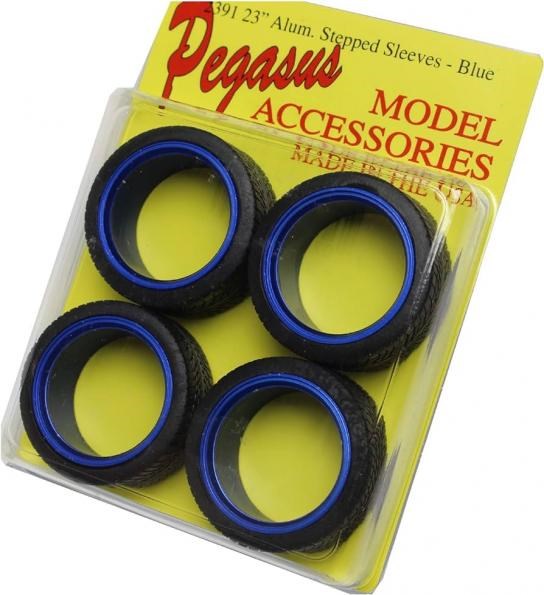 Pegasus Hobbies 2383 1/24 Sleeves 23" Polished Blue (8346429260013)