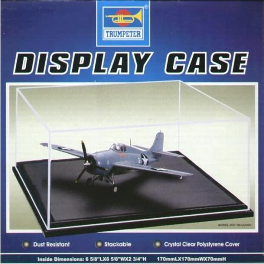 Trumpeter 09812 Plastic Display Case 170 x 170 x 70mm (9120446677229)