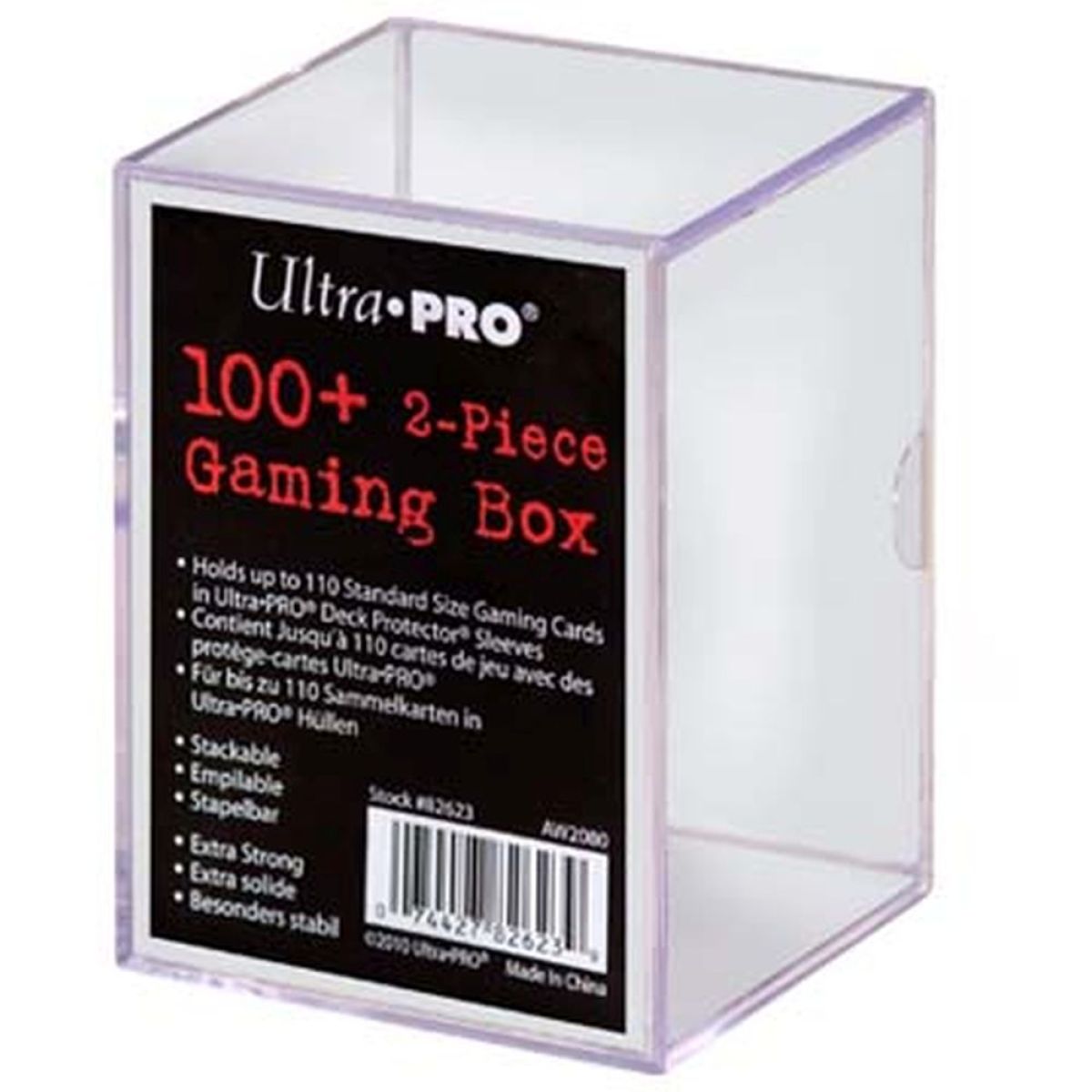 Ultra Pro 2-Piece Clear 100+ Deck Box