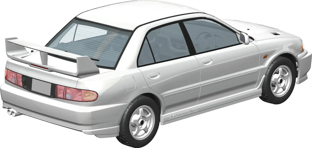 Aoshima 1/24 SNAP CE9A Lancer GSR Evolution III 1995 (Scotia (3)