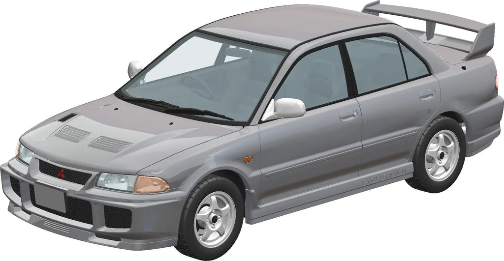 Aoshima 1/24 SNAP CE9A Lancer GSR Evolution III 1995 (Queens (2)