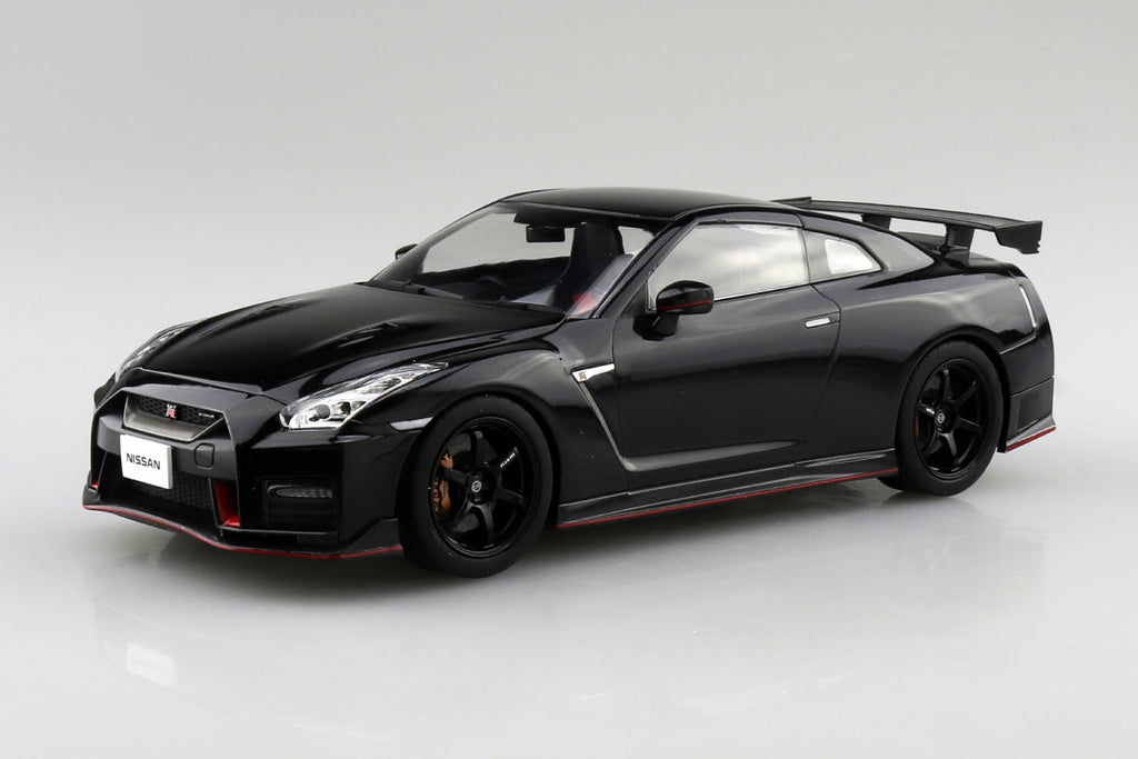 Aoshima 1/24 SNAP R35 NISSAN GT-R Nismo 2017 Meteor Flake Black (2)