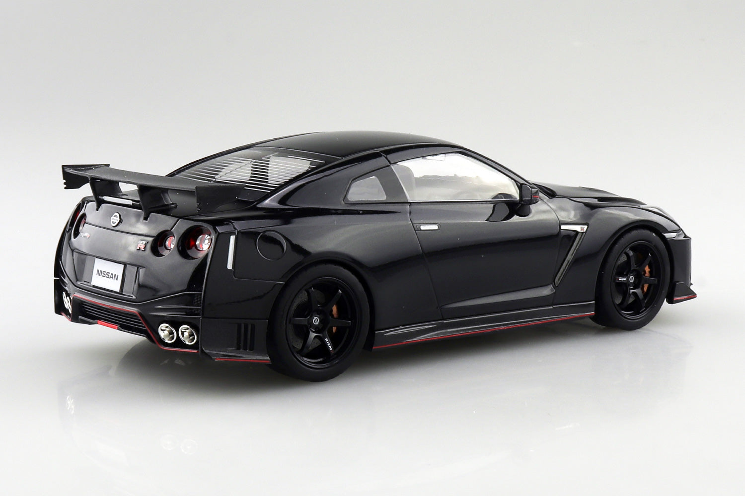 Aoshima 1/24 SNAP R35 NISSAN GT-R Nismo 2017 Meteor Flake Black (3)