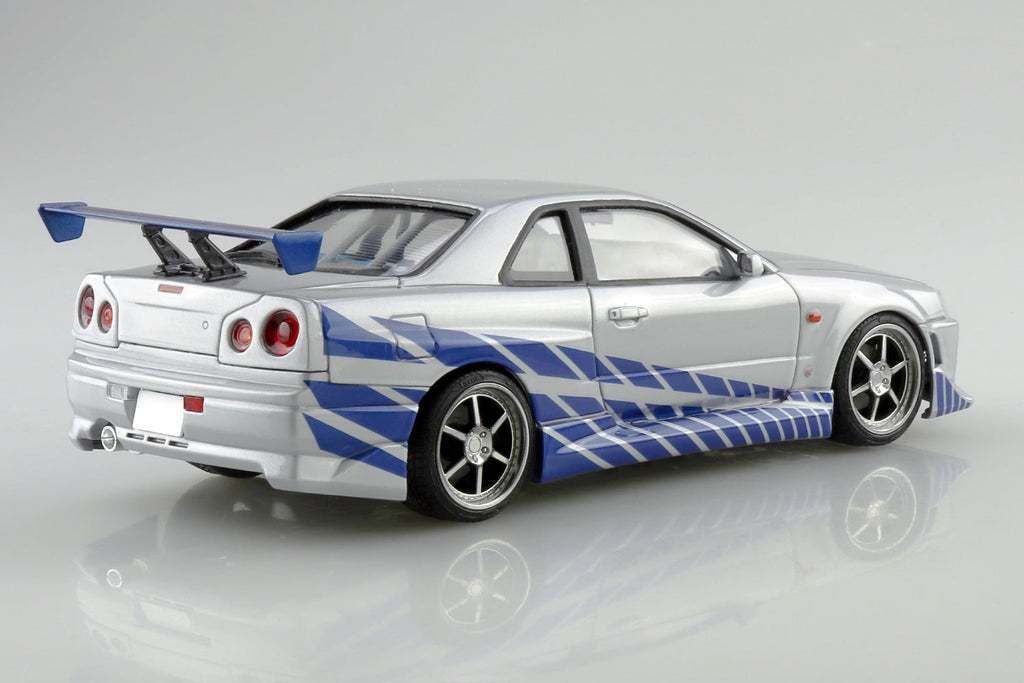 Aoshima 1/24 Fast & Furious R34 SKYLINE GT-R (3)