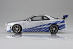 Aoshima 1/24 Fast & Furious R34 SKYLINE GT-R (4)
