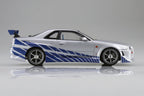 Aoshima 1/24 Fast & Furious R34 SKYLINE GT-R (5)