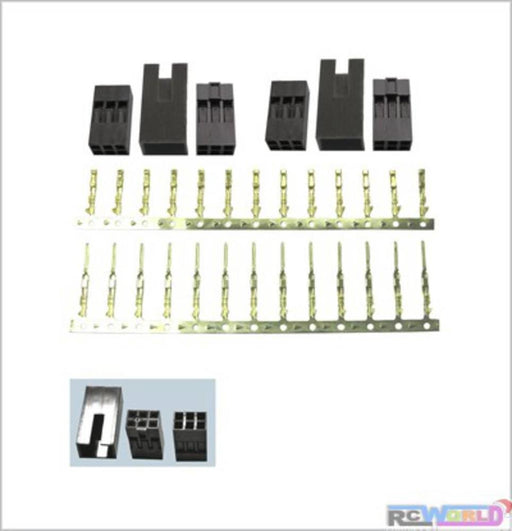 6 PIN CONNECTOR KIT (2 SETS) - Hobby City NZ