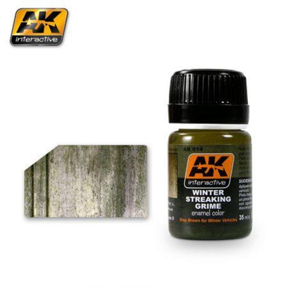 AK Interactive AK014 - WINTER STREAKING GRIME - Hobby City NZ