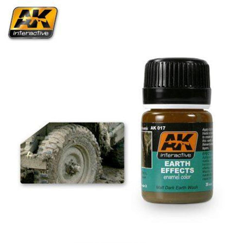 AK Interactive AK017 - EARTH EFFECTS - Hobby City NZ