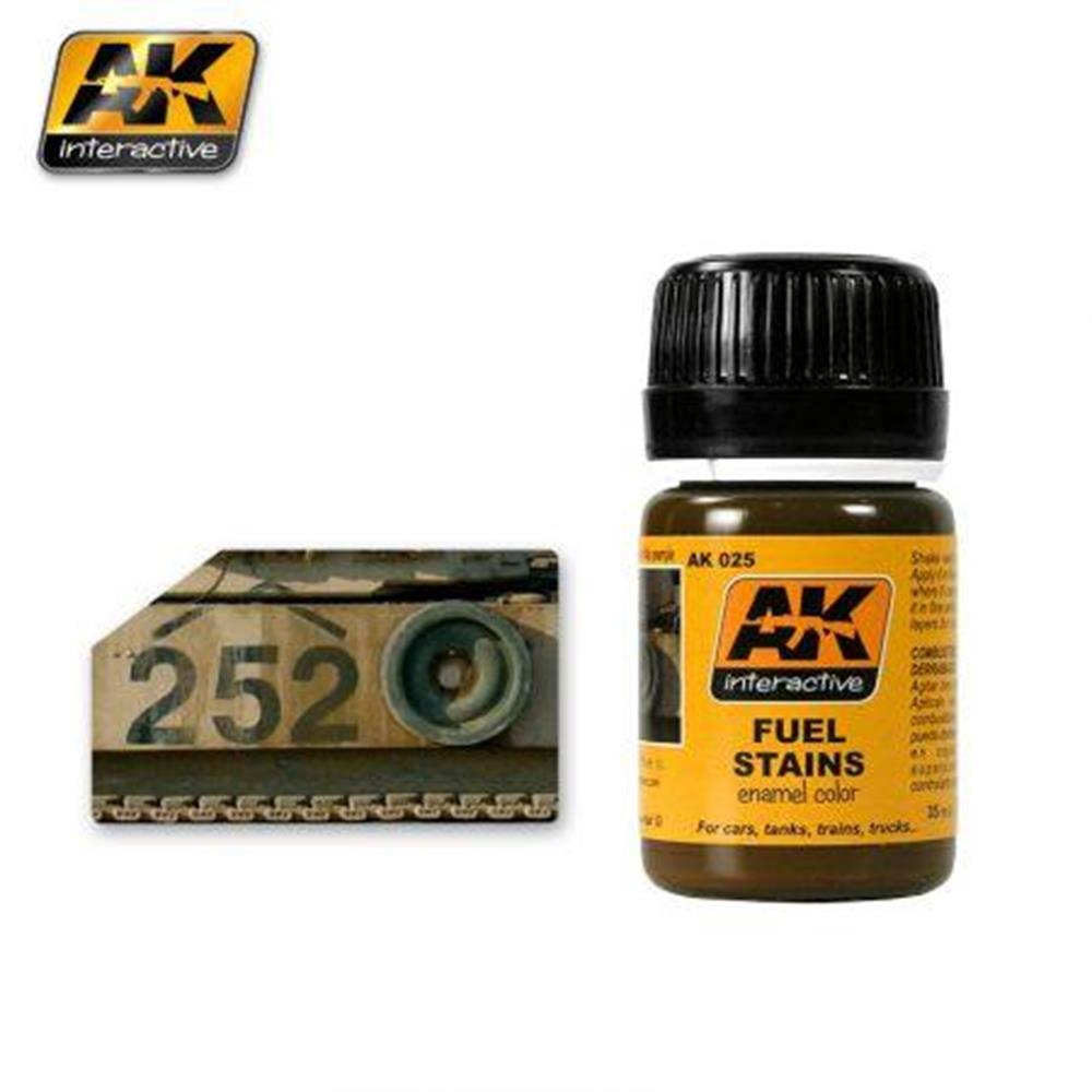 AK Interactive AK025 - FUEL STAINS - Hobby City NZ