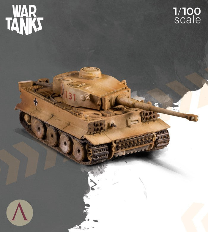 Scale 75 Figures War Tanks Tiger I 1:100 (2)