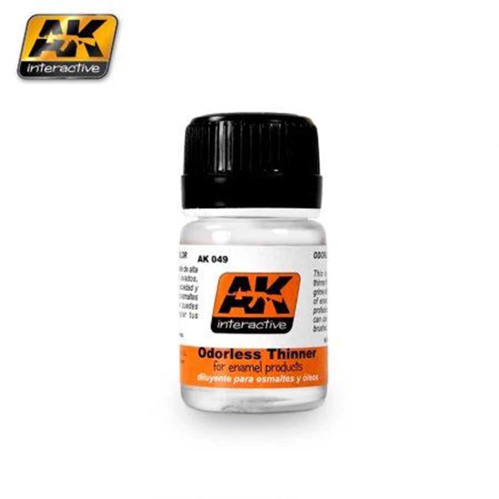 AK Interactive AK049 - 35ml ODOURLESS TURPENTI - Hobby City NZ