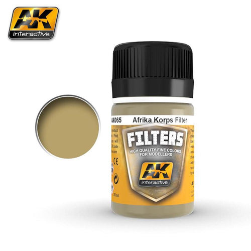 AK Interactive AK065 - AFRIKA CORPS FILTER - Hobby City NZ