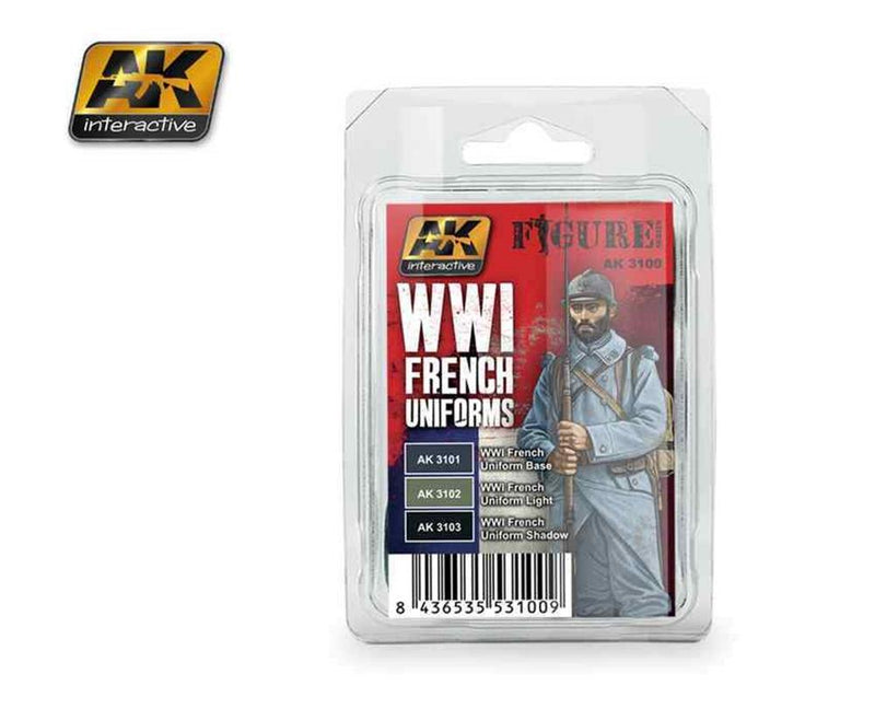 AK Interactive AK3100 - WWI FRENCH UNIF