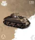 Scale 75 Figures War Tanks Sherman M4A3 1:100 (2)