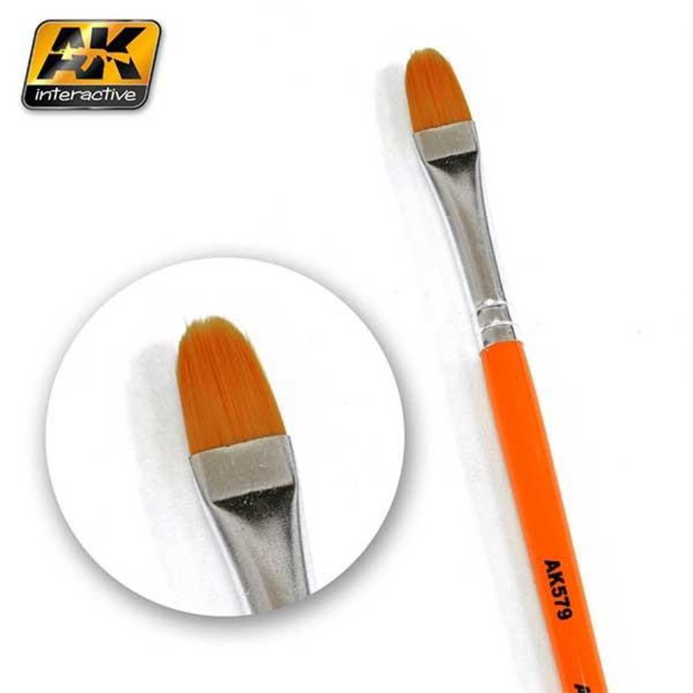 AK Interactive AK579 WEATHERING BRUSH - ROUNDED - Hobby City NZ