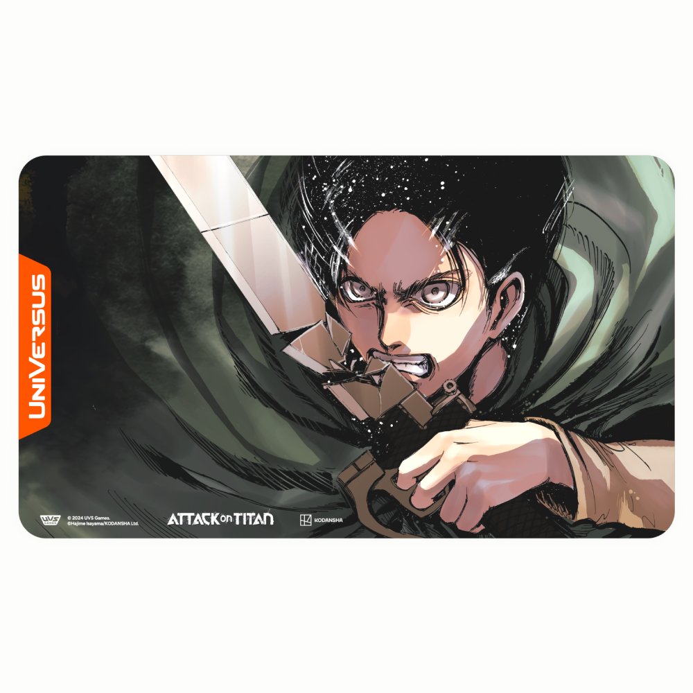 Universus Attack on Titan Playmat Battle for Humanity Eren Yeager