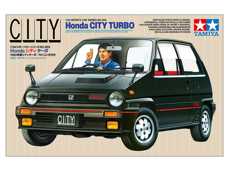 Tamiya 24369 1/24 HONDA CITY TURBO (8941176029421)