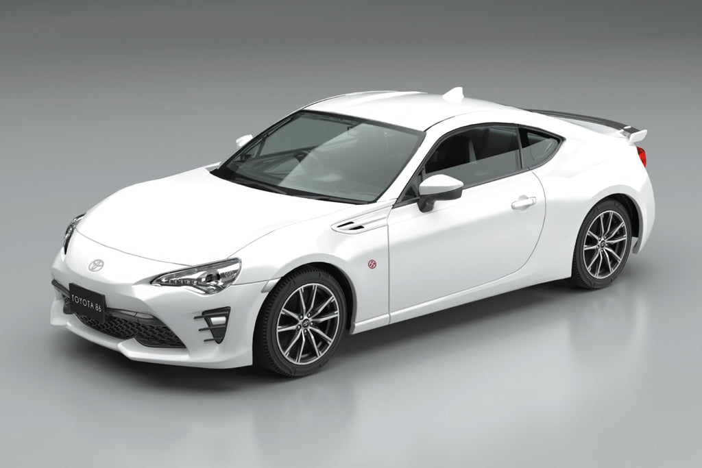 Aoshima 6884 1/32 SNAP TOYOTA '86 (Crystal White Pearl)