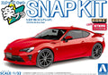 Aoshima 6887 1/32 SNAP TOYOTA '86 (Pure Red)