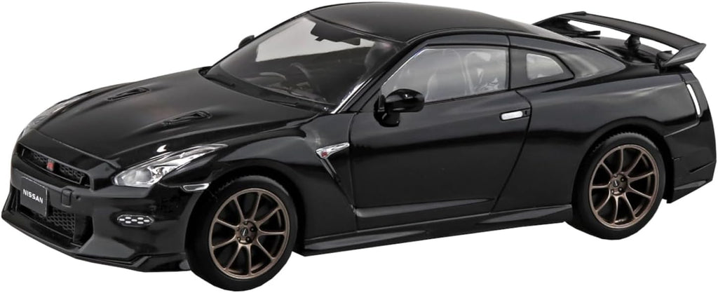 Aoshima 6891 1/32 SNAP NISSAN R35 NISSAN GT-R 2024 (Meteor Flake Black Pearl )