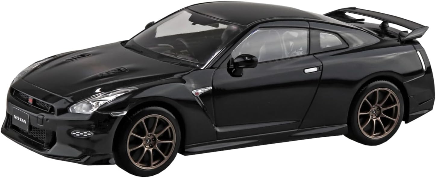 Aoshima 6891 1/32 SNAP NISSAN R35 NISSAN GT-R 2024 (Meteor Flake Black Pearl )