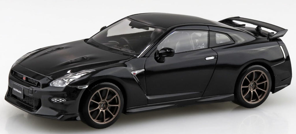 Aoshima 6891 1/32 SNAP NISSAN R35 NISSAN GT-R 2024 (Meteor Flake Black Pearl )