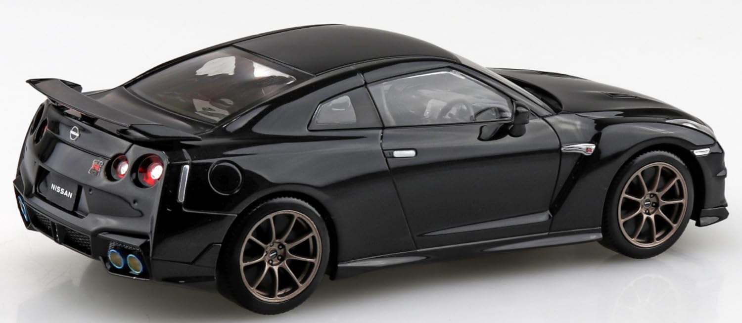 Aoshima 6891 1/32 SNAP NISSAN R35 NISSAN GT-R 2024 (Meteor Flake Black Pearl )