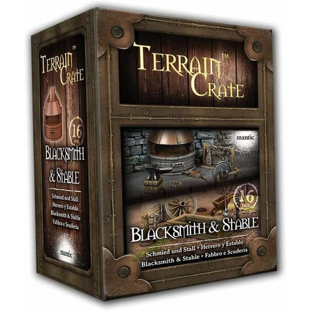 Mantic Games MGTC165 Fantasy Terrain Blacksmith & Stable