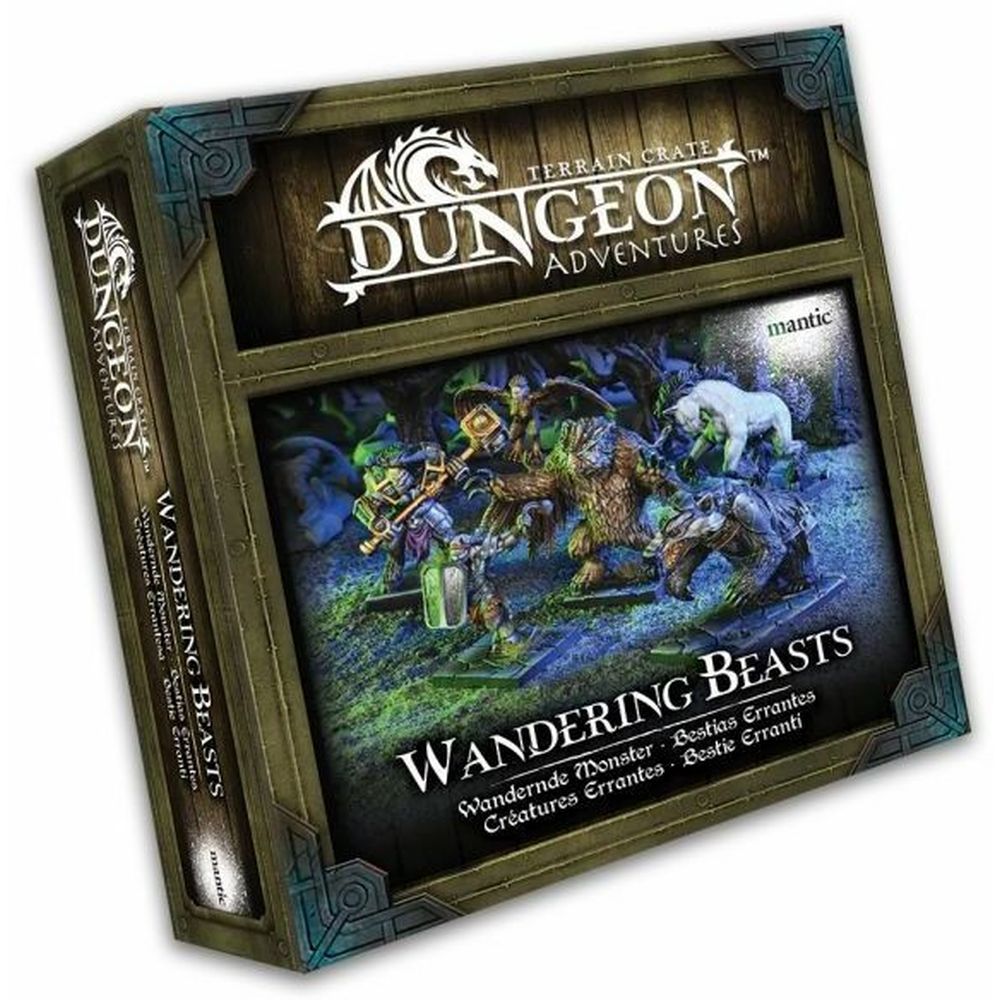 Mantic Games MGTC186 Terrain Crate Dungeon Adventures Wandering Beasts