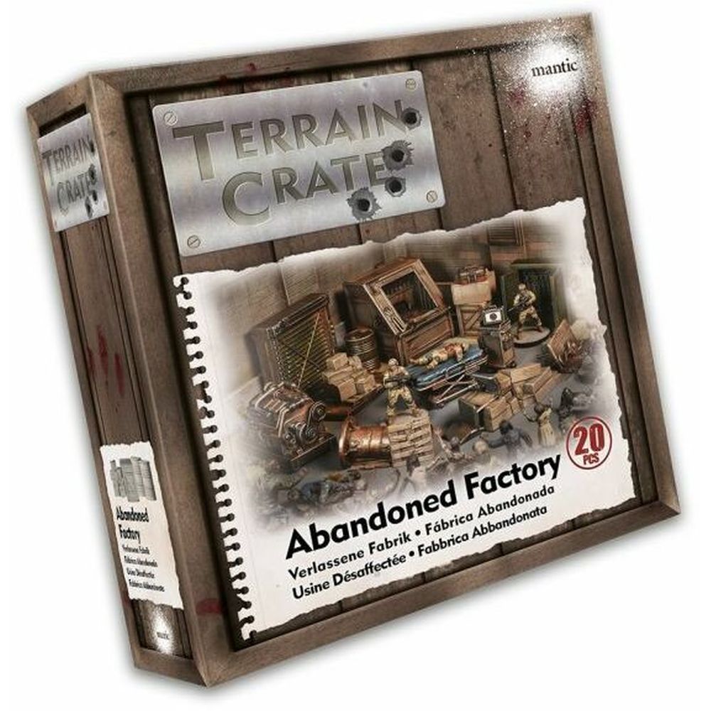 Mantic Games MGTC143 Terrain Crate Abandoned Factory
